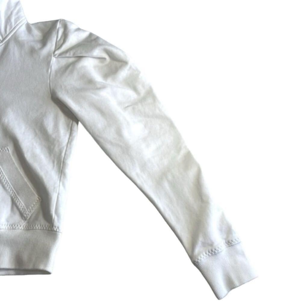 COPY - Adidas Stella McCartney White Full Zip Hoodie - Picture 6 of 9